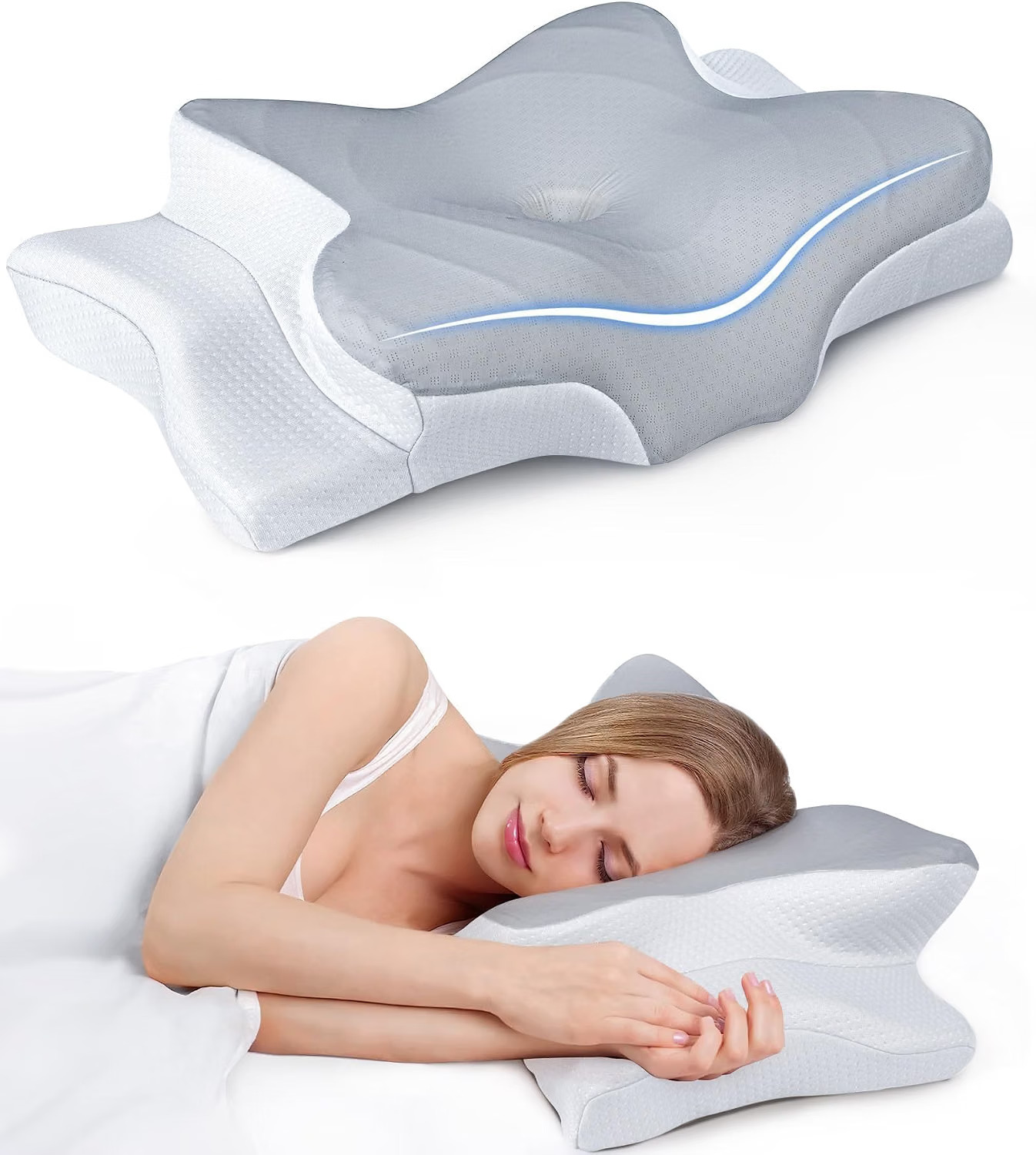 Travesseiro ergonômico cervical